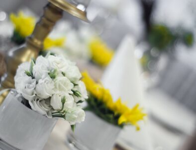 Hochzeitstafel (gestaltet von Floraldesign Carmen Kunert)