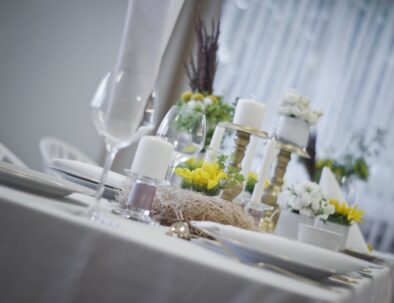 Hochzeitstafel (gestaltet von Floraldesign Carmen Kunert)
